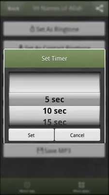 Islamic Ringtones android App screenshot 0