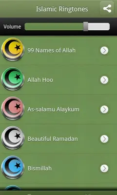 Islamic Ringtones android App screenshot 2